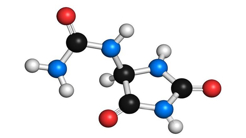 Allantoin and panthenol in Hondrolife