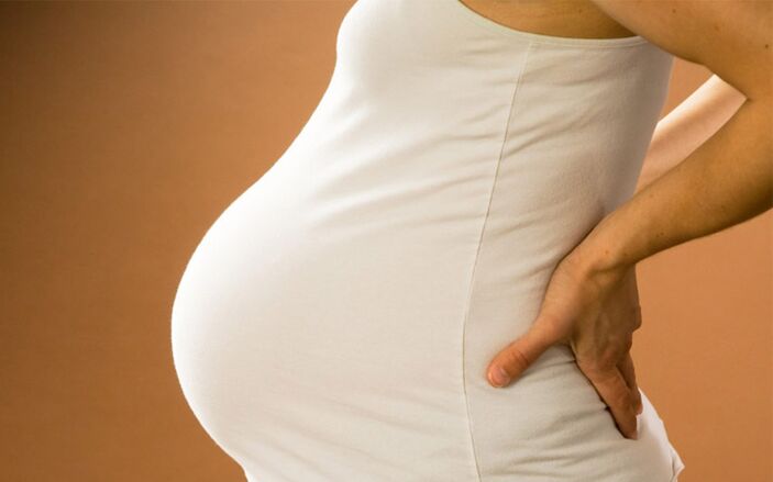 Back pain during pregnancy