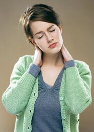 neck pain due to osteochondrosis